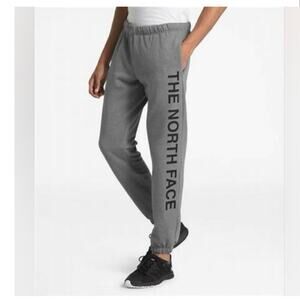 The North Face unisex gray jogger sweat pants size small